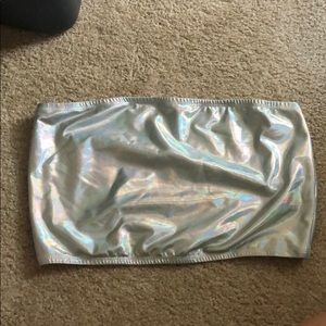 Metallic Tube Top